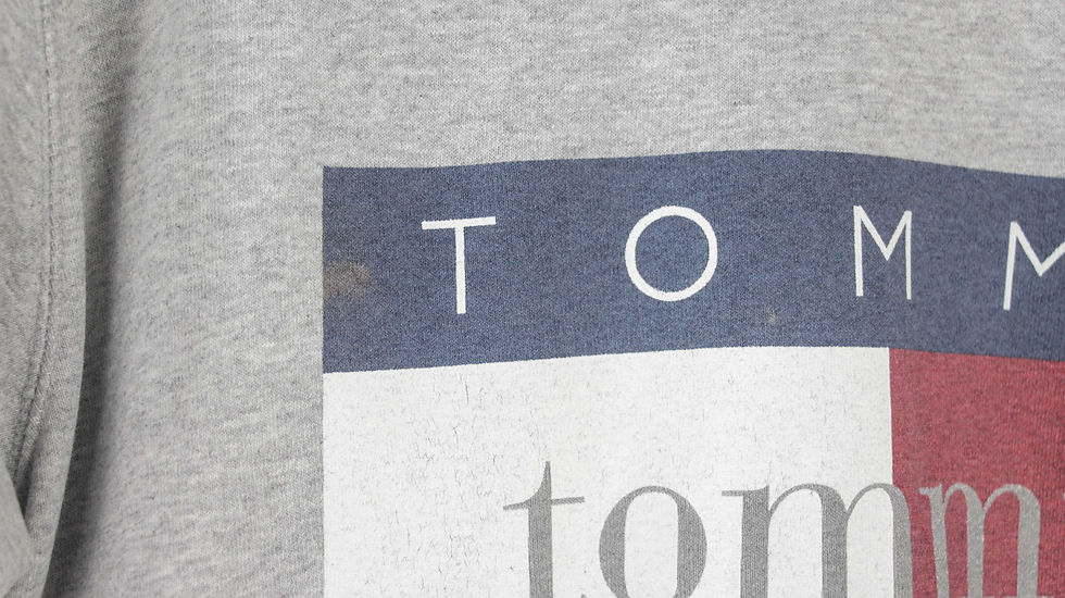 Thumbnail: 90’s Tommy Hilfiger Flag Crewneck - L