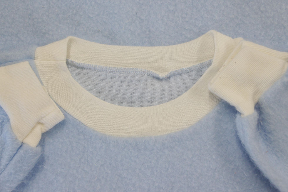 Thumbnail: 1980’s Moto Snow Bunny Bed Sweatshirt - OS