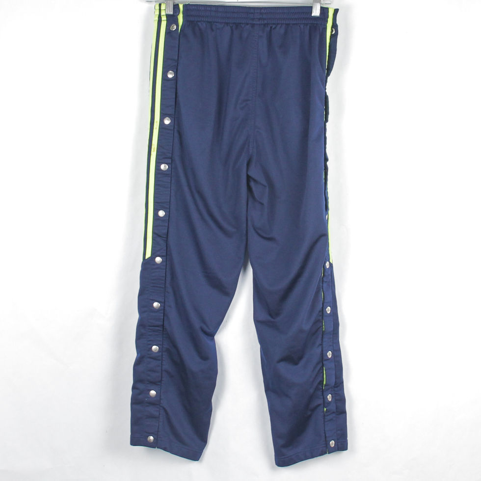 Thumbnail: 90's Adidas Snap Track Pants - M