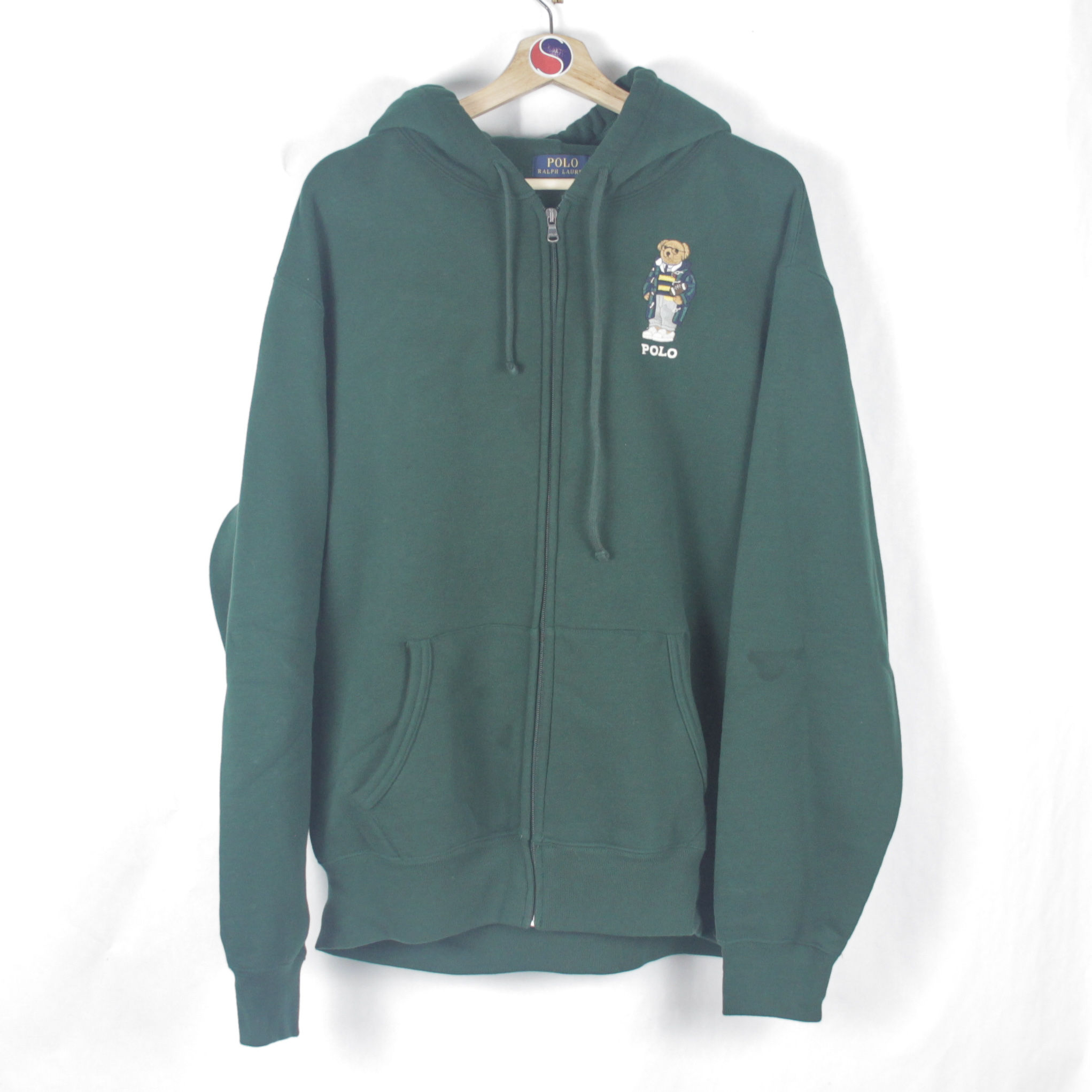 Polo Ralph Lauren Bear Zip Hoodie - XL