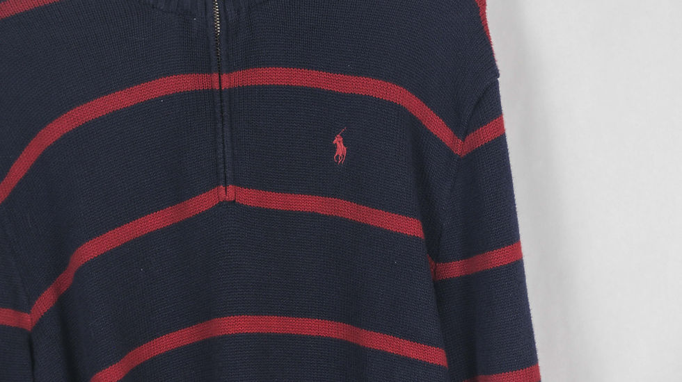 Thumbnail: Polo Ralph Lauren 1/4-Zip Sweater - L