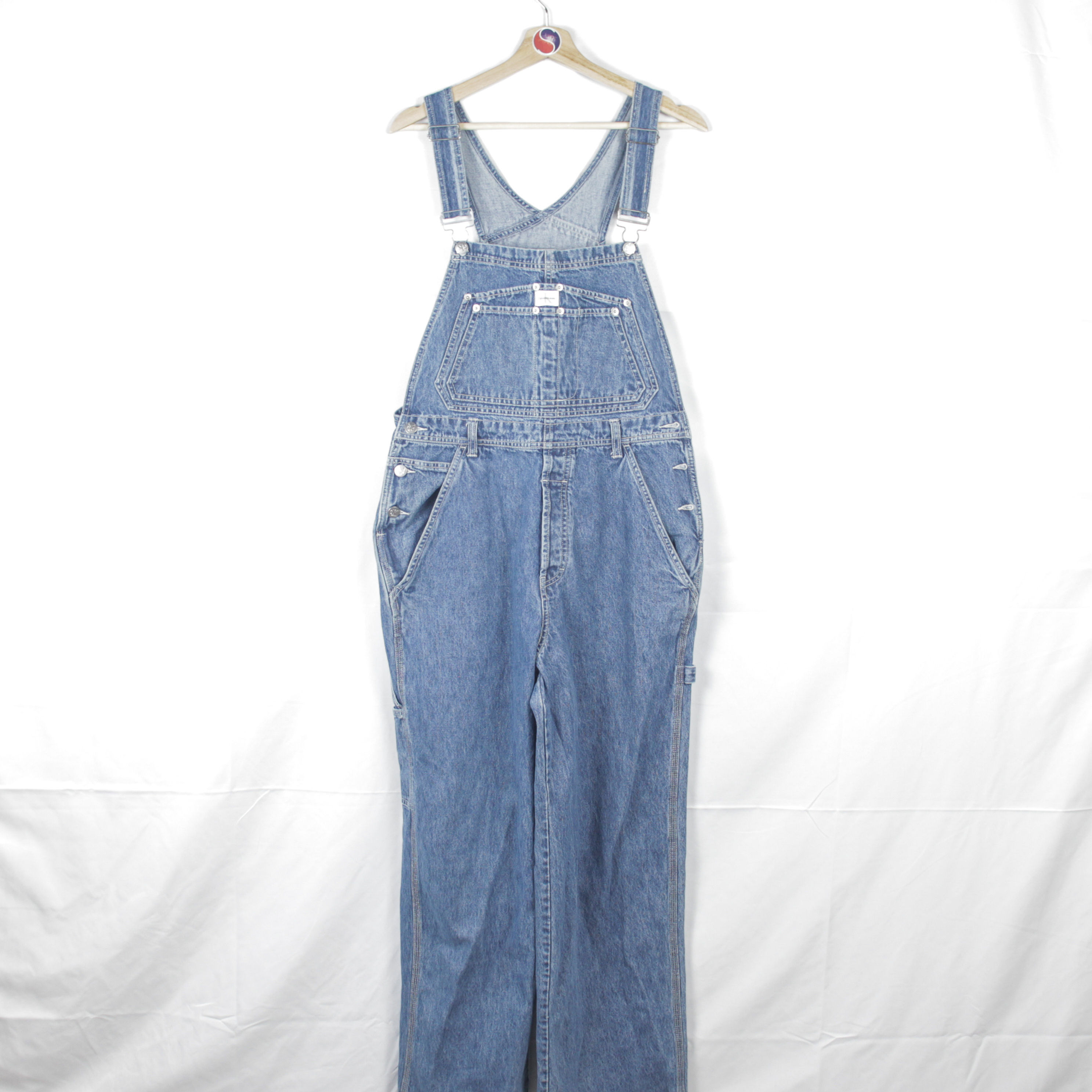 2000's Calvin Klein Denim Overalls - M