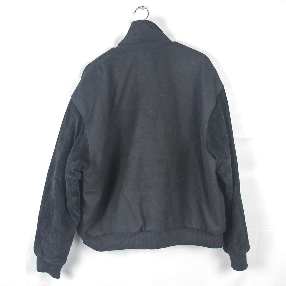 Thumbnail: 2000’s New York Rangers Snap Leather Jacket - XL (L)