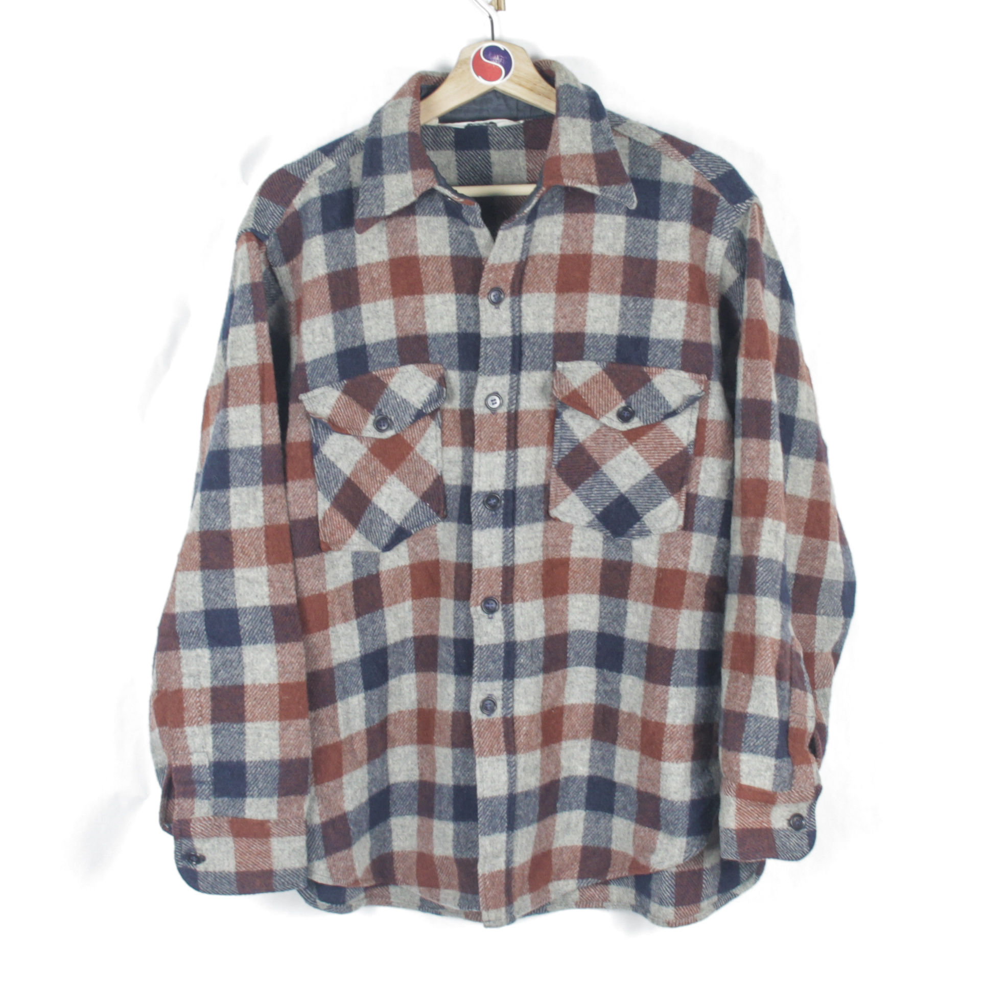90’s Woolrich Flannel - L