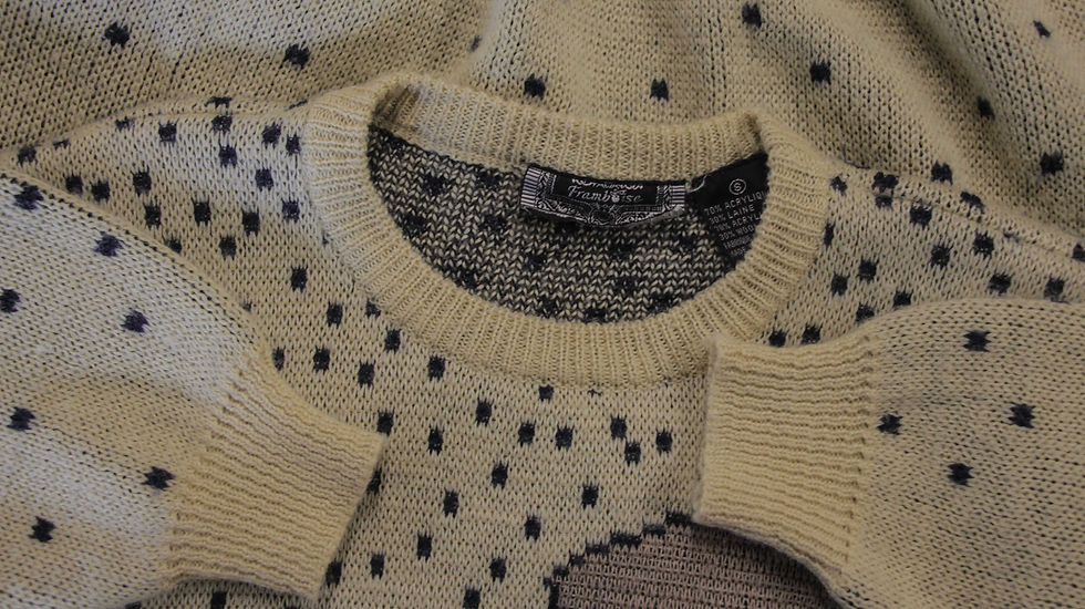Thumbnail: 90’s Knit Lady Sweater - S