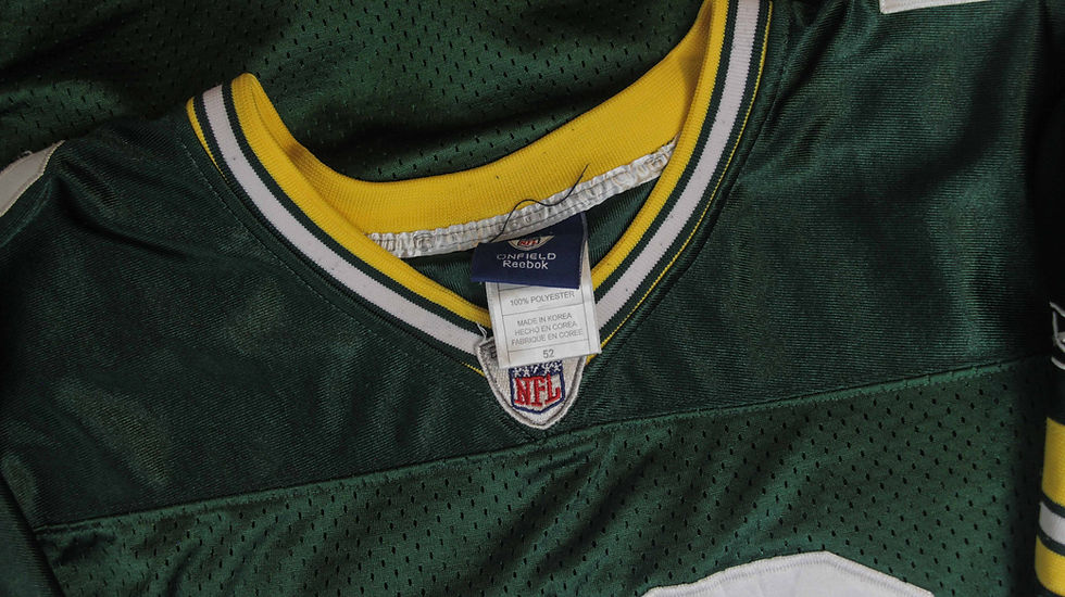 Thumbnail: Hawk Green Bay Packers Reebok Jersey - L