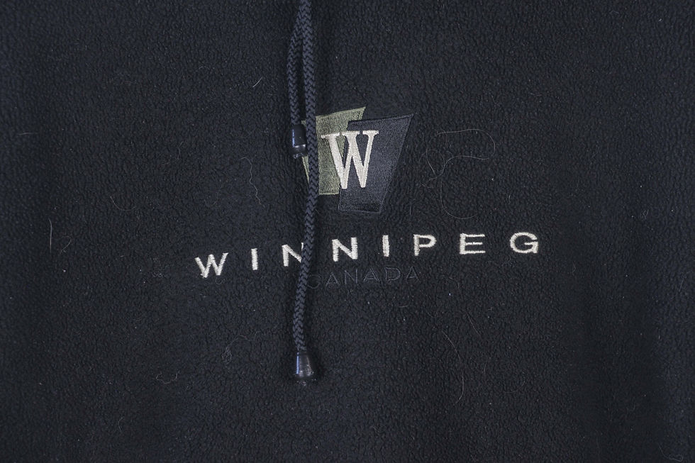 Thumbnail: 2000’s Winnipeg Fleece Hoodie - L