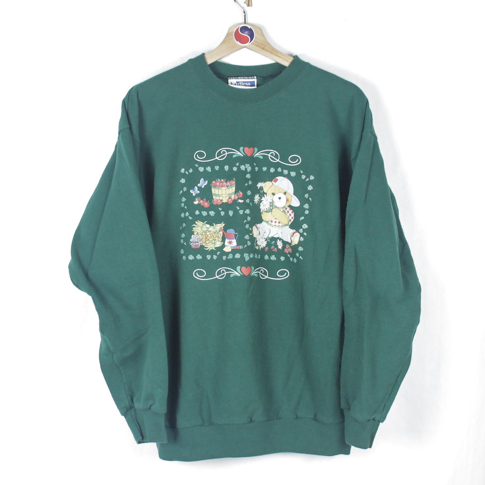 Thumbnail: 90’s Teddy Crewneck - L