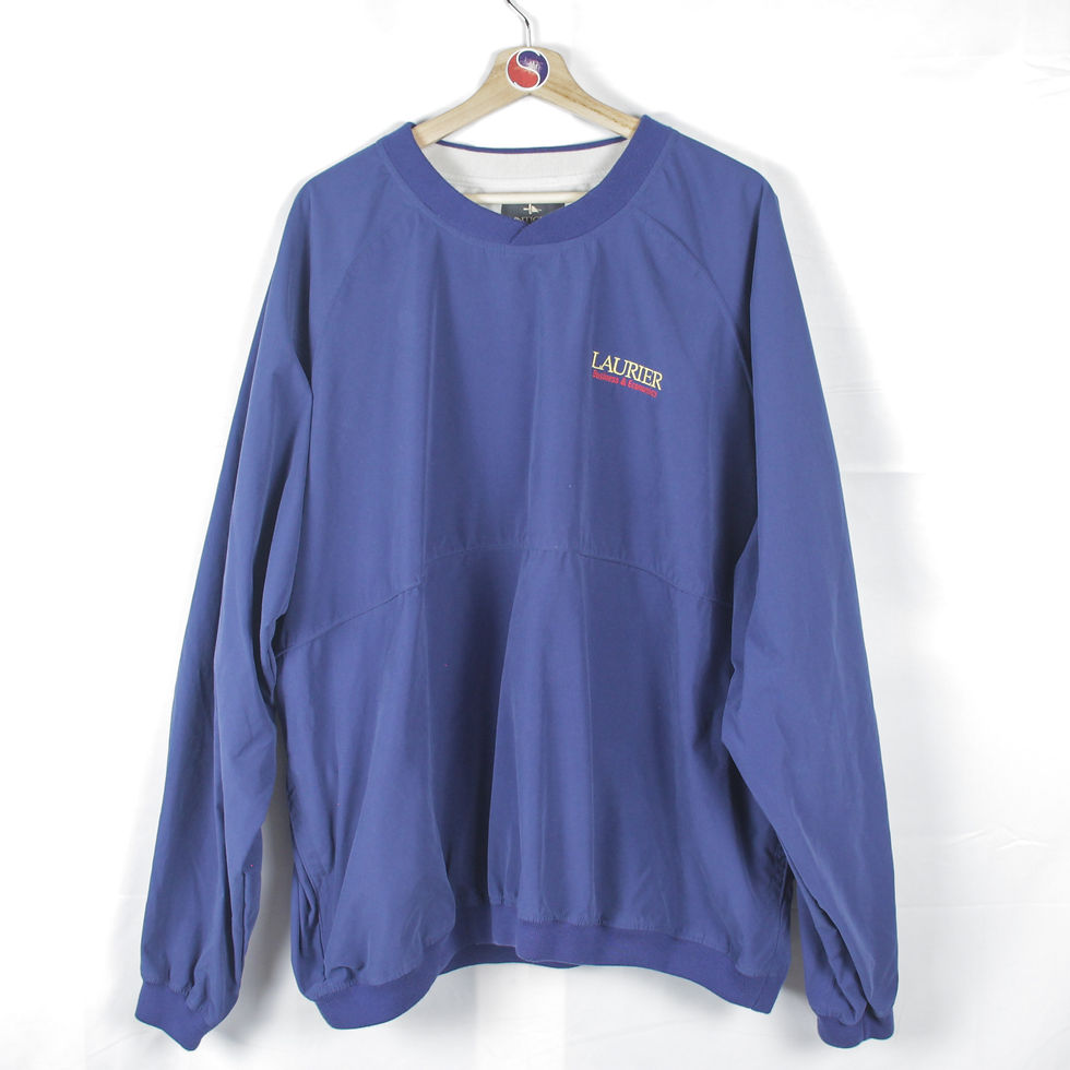 Thumbnail: 2000’s Laurier Business & Economics Pullover Windbreaker - XXL 