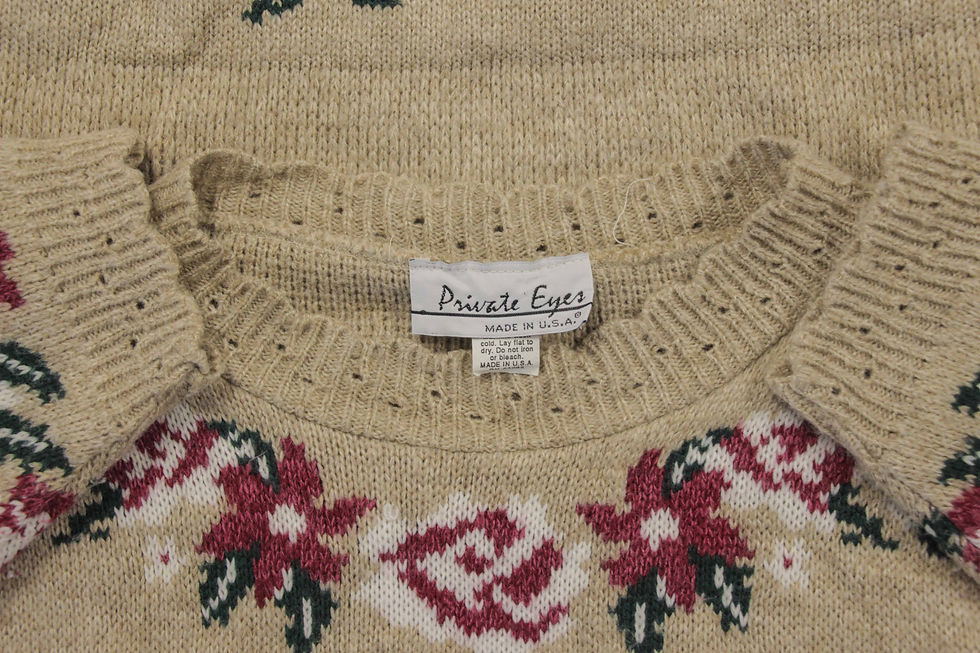 Thumbnail: Women’s Knit Sweater - XL