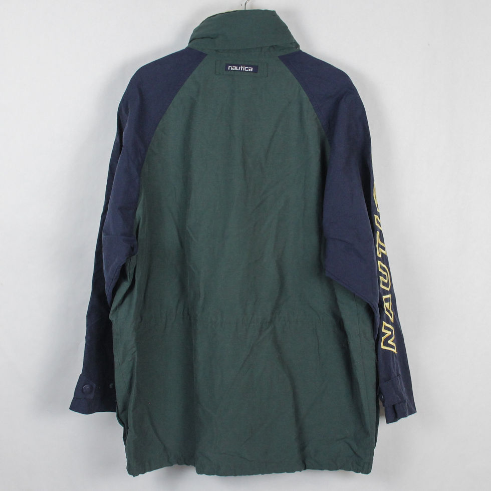Thumbnail: Vintage Nautica Blue Water Challenge Light Jacket - L (XL)