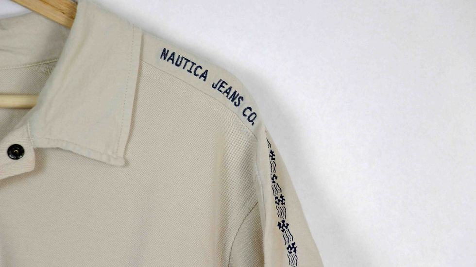 Thumbnail: Vintage Nautica Jeans Polo - XL (L)