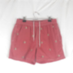 90's Polo Ralph Lauren Flag Swim Shorts - M