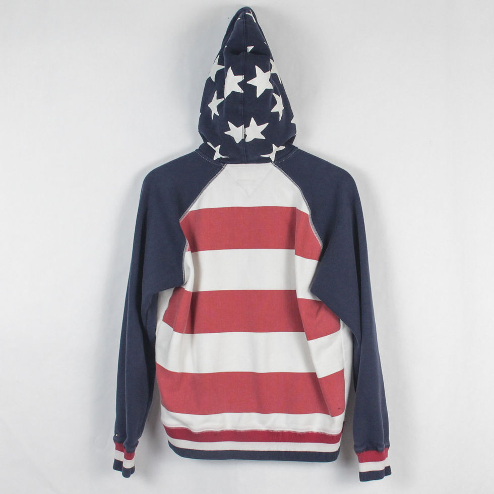 Thumbnail: Tommy Hilfiger American Flag Hoodie - S
