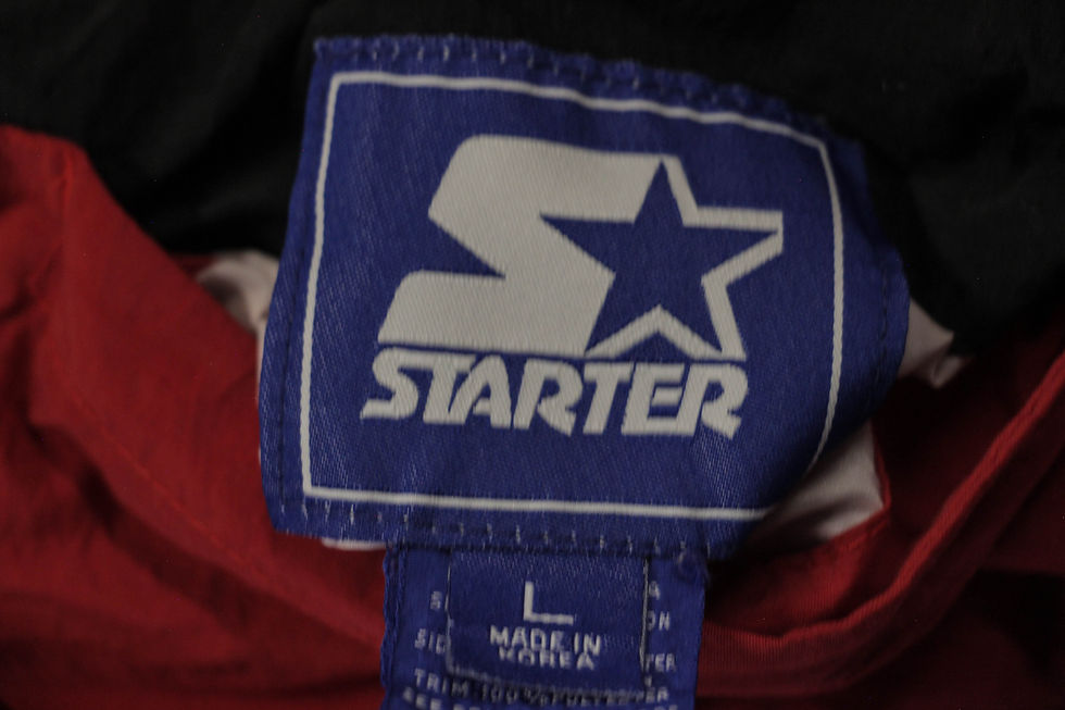 Thumbnail: 90’s Reversible Wisconsin Starter Light Jacket - L