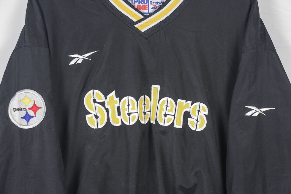 Thumbnail: 2000’s Pittsburgh Steelers Pullover Reebok Windbreaker - XL