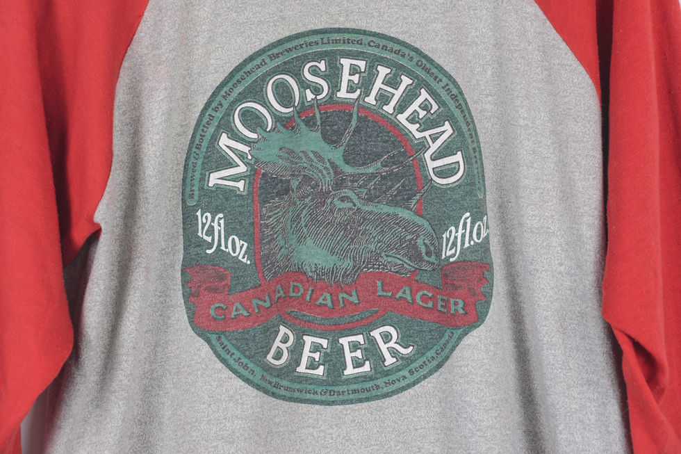 Thumbnail: 80’s Moosehead Beer Long Sleeve - XL (L)