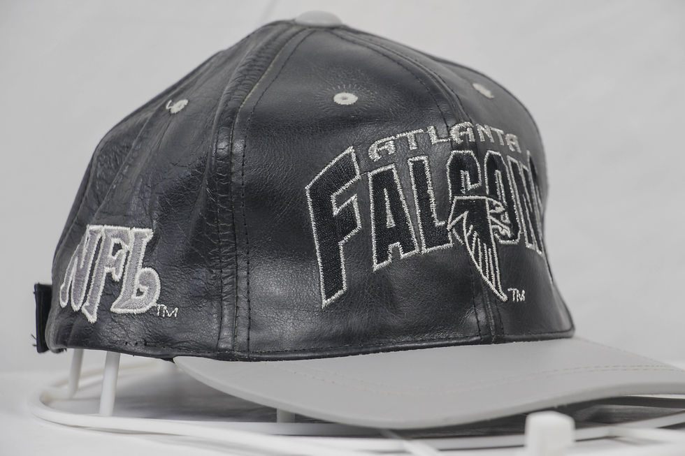 Thumbnail: 90’s Deadstock Atlanta Falcons Leather Strap Back Hat