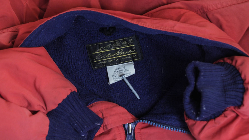 Thumbnail: 90's Eddie Bauer Warm Up Jacket - M (S)
