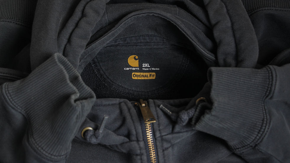 Thumbnail: Carhartt Rain Defender 1/4 Zip Hoodie - XXL