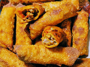 SUPREME PIZZA EGG ROLLS