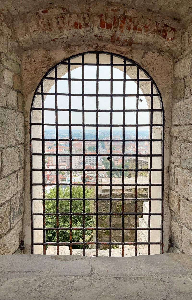 La vista da una delle finestre di Porta San Giacomo