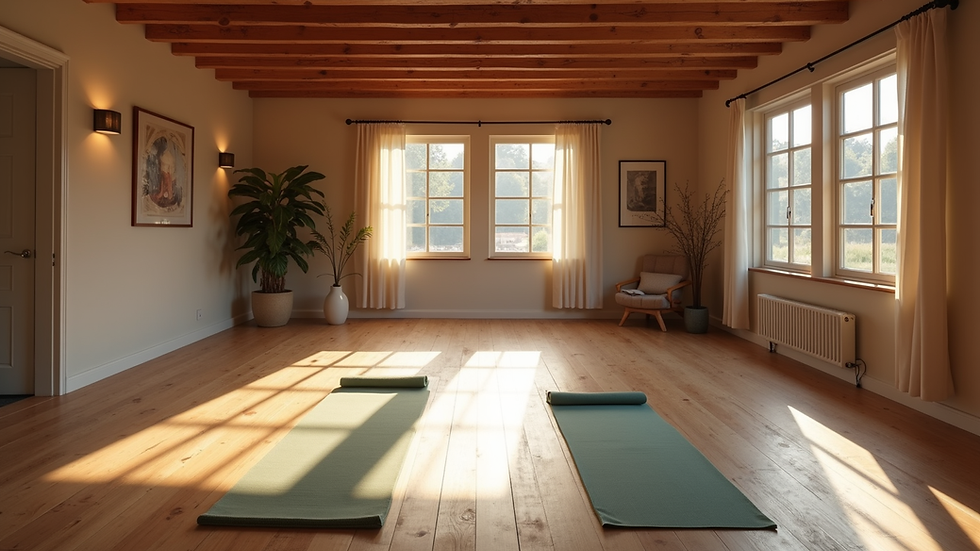 Ontdek de nieuwe yogalessen in onze prachtige yogastudio