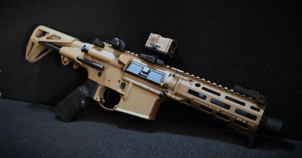 Miniature : DDM4 PDW TAN Licence officielle [CQB HPA]
