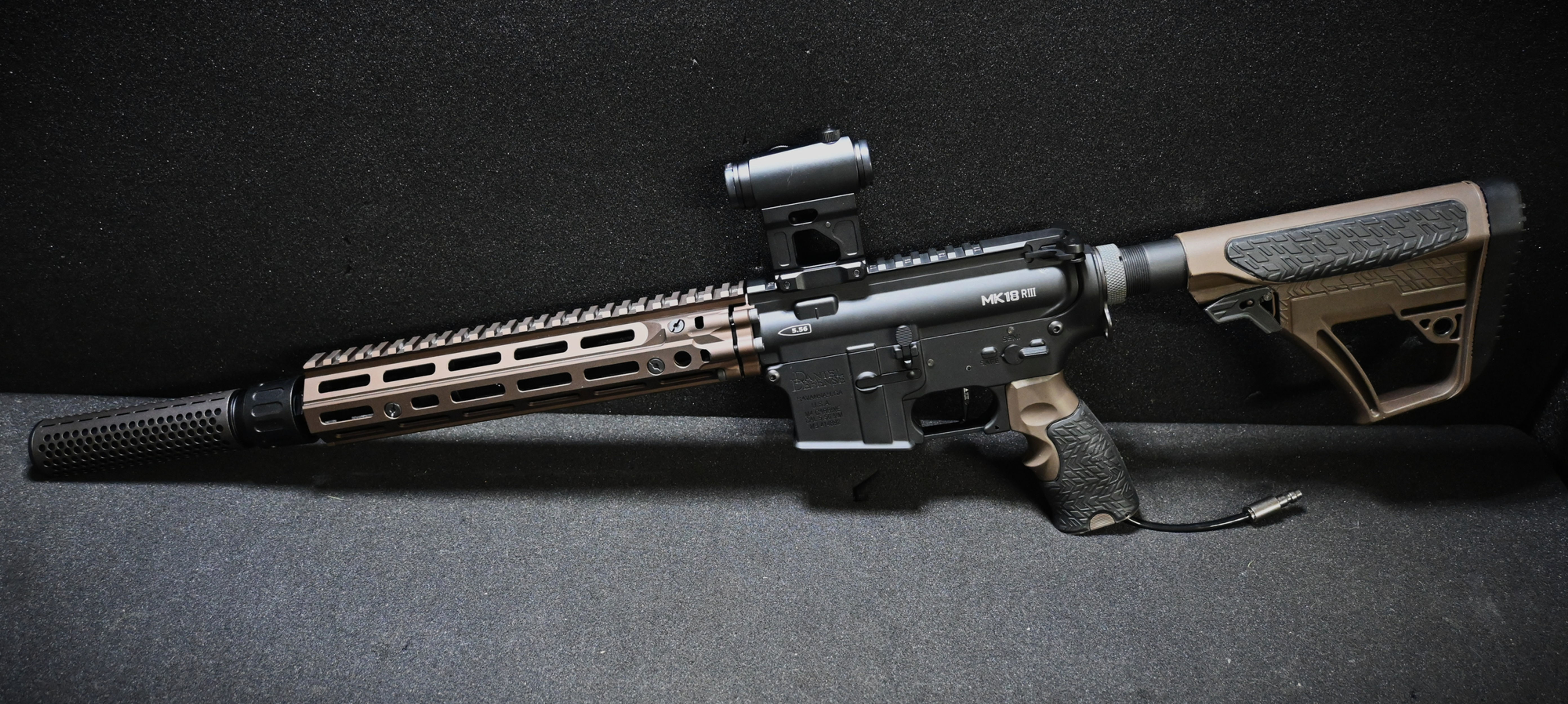 MK18 R3 FDE 10,5' Silent Pack Complet (AEG silent ou HPA)