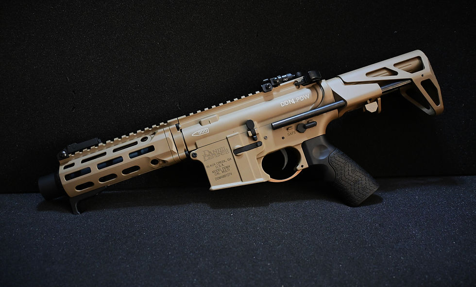 Miniature : DDM4 PDW TAN Licence officielle [CQB HPA]