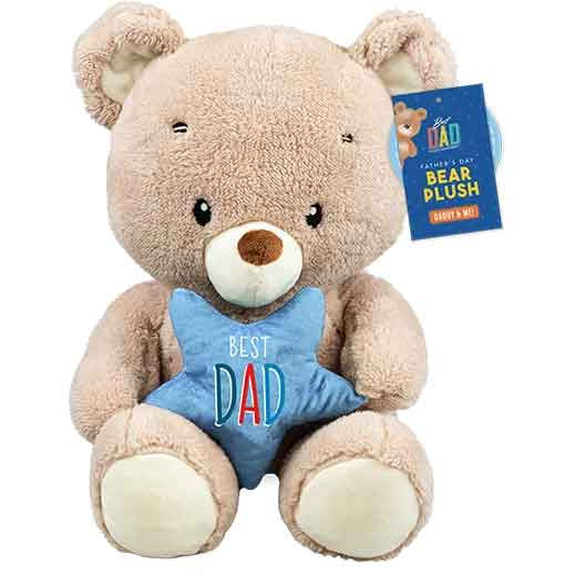 FATHERS DAY DADDY AND MINI ME PLUSH BEAR