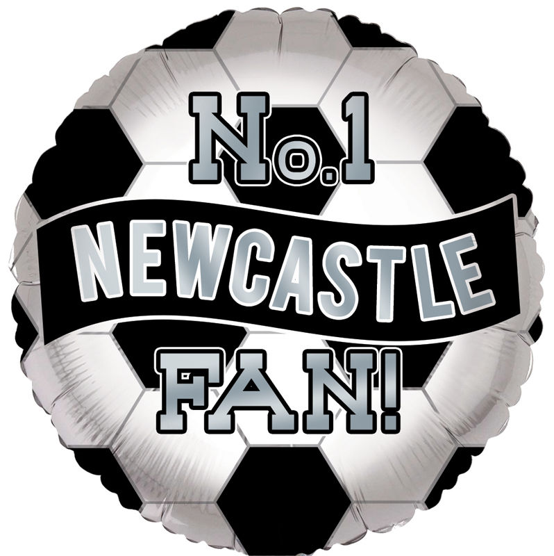 18In Newcastle Open Foil Balloon