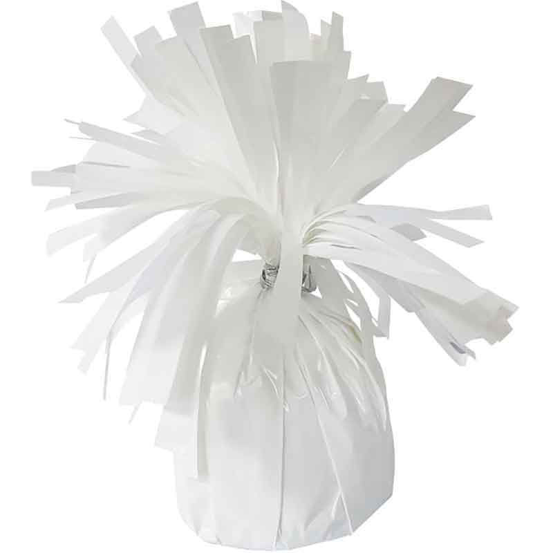WHITE FOIL BALLOON WEIGHT