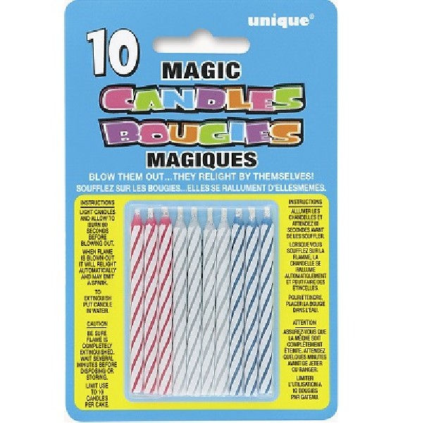 (10) Magic Multi Candles