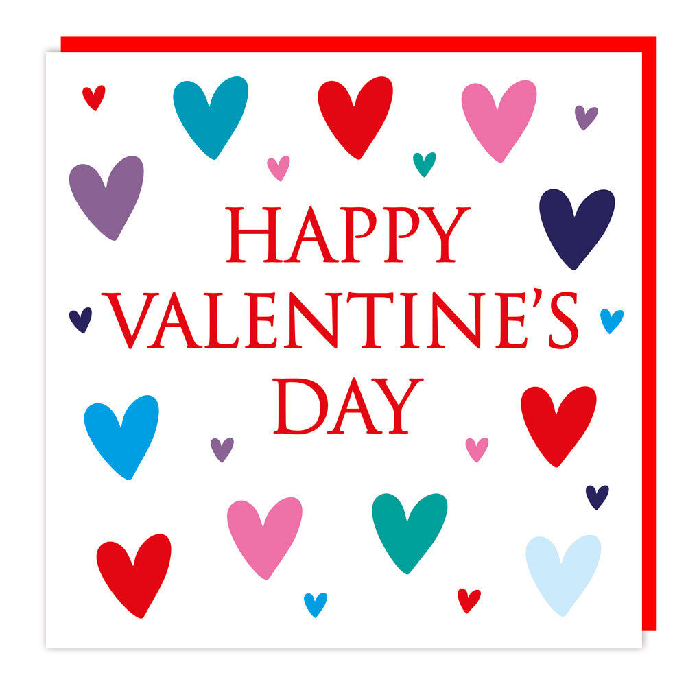 Valentines - Heart Border - Foil/Emb