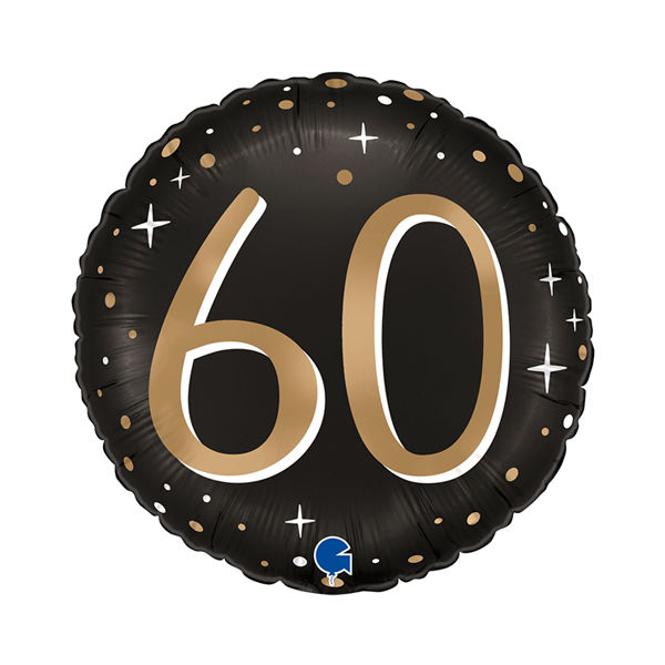 18In Sparkling 60 Foil Balloon