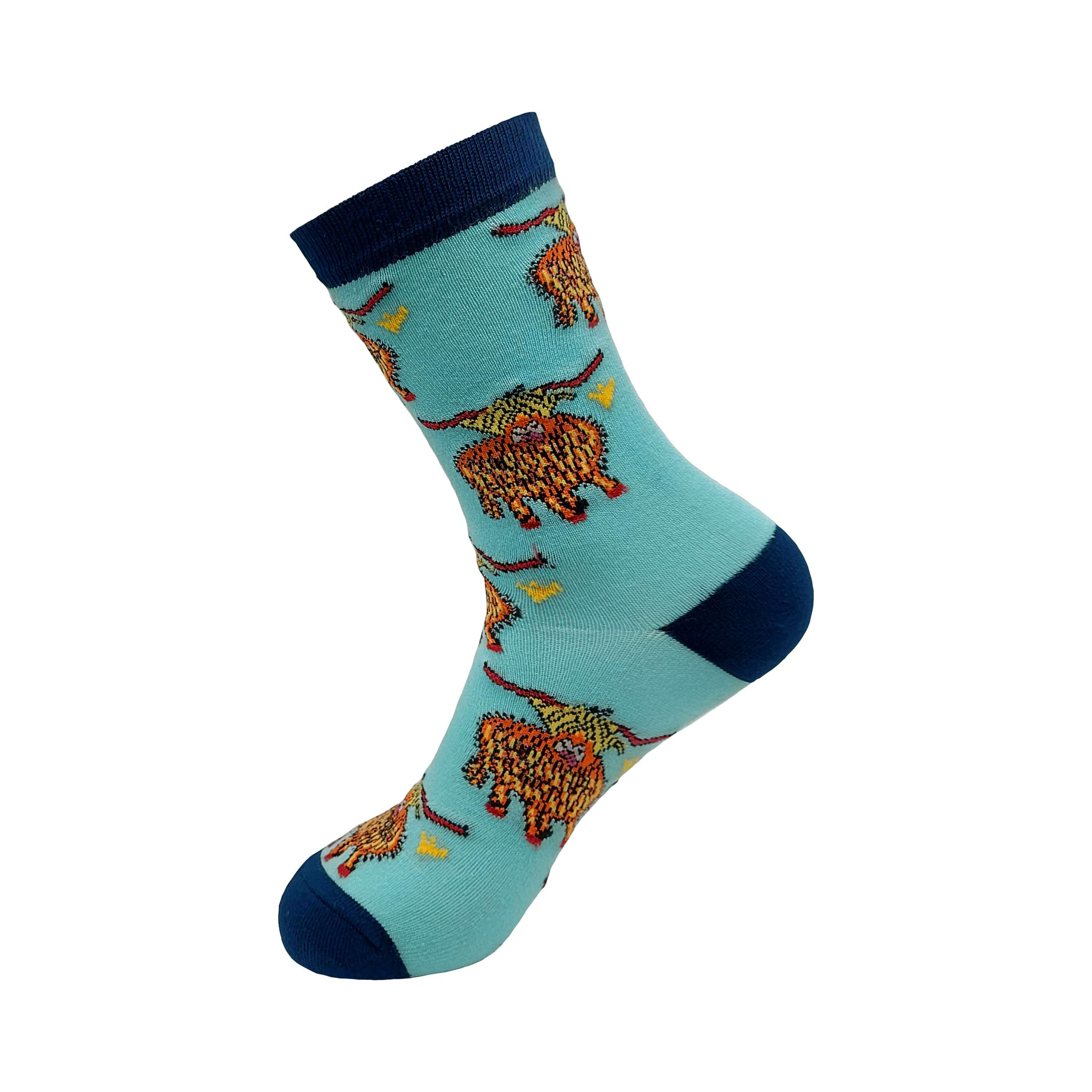 Bamboo Socks Hairy Bull