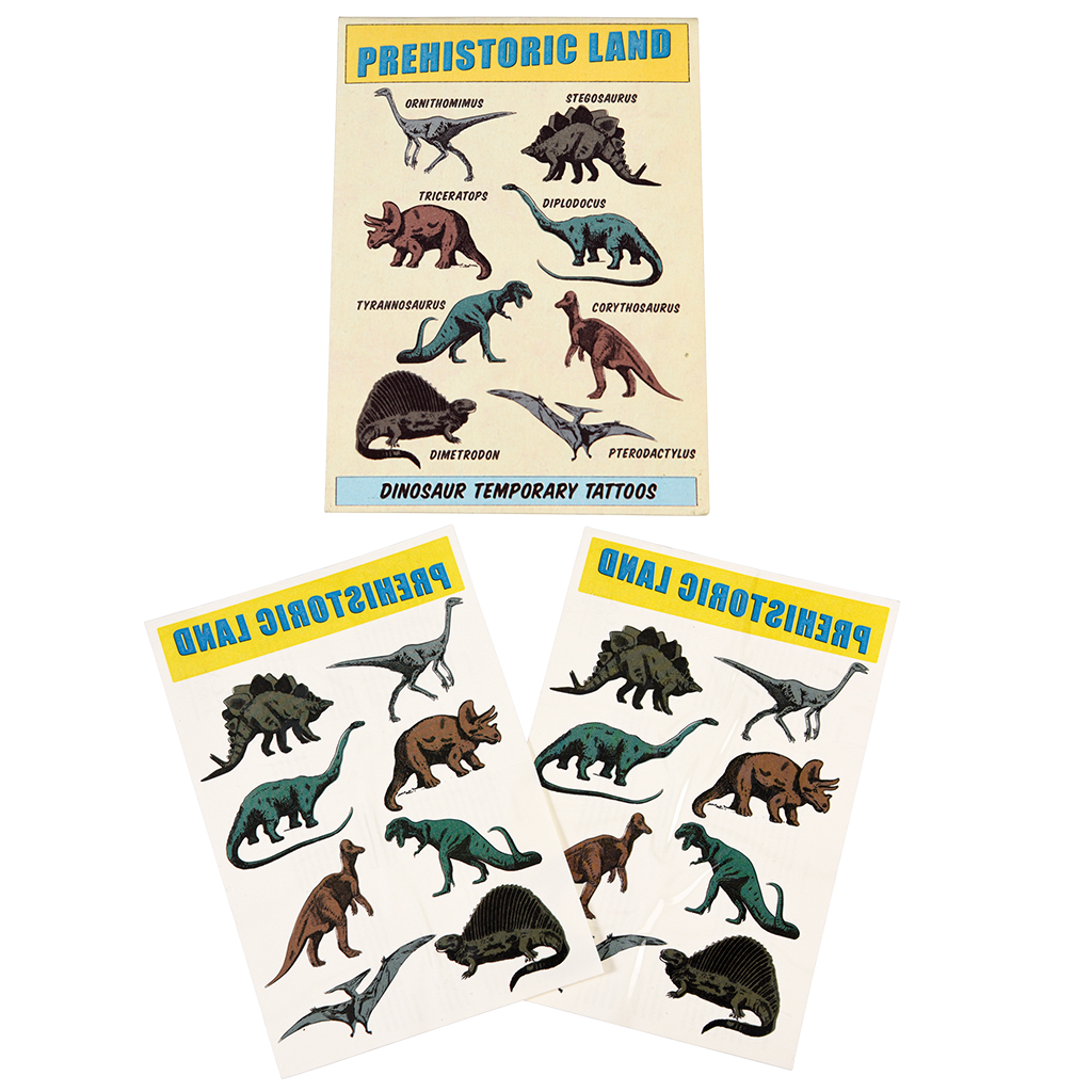 Temporary Tattoos - Prehistoric Land