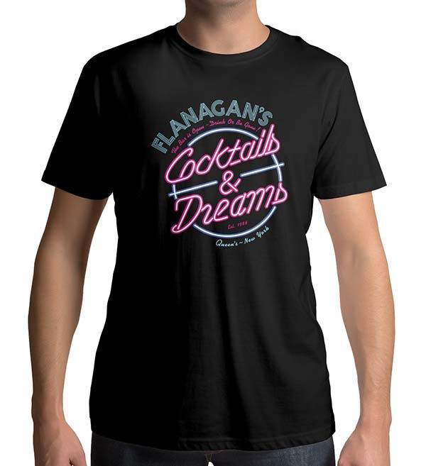 Thumbnail: Cocktail Flanagan's Cocktails & Dreams men's navy t-shirt
