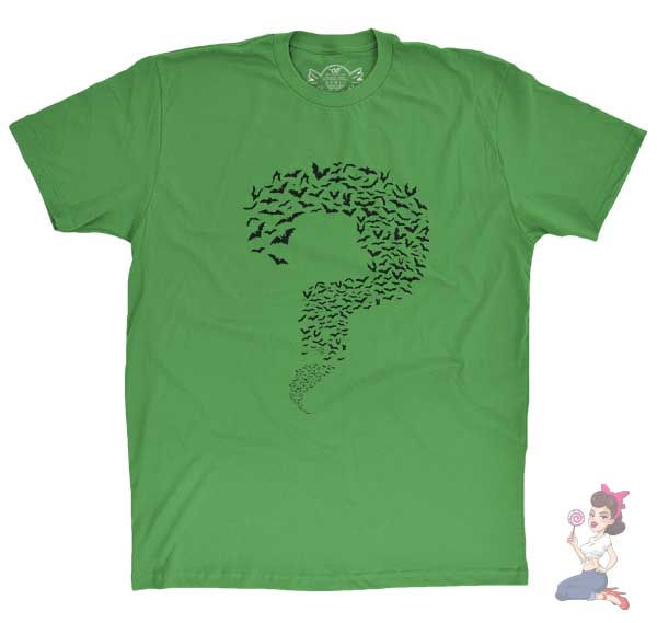Riddler Bats Question Mark t-shirt
