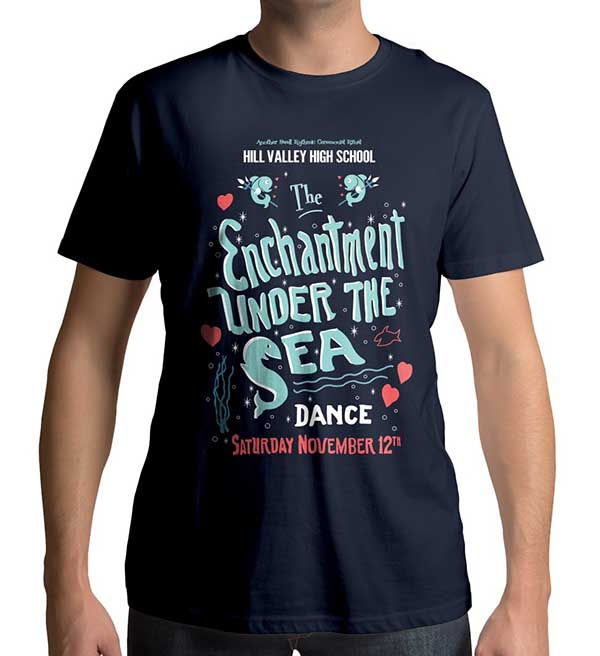 Thumbnail: The Future Enchantment Under The Sea Dance men's navy t-shirt
