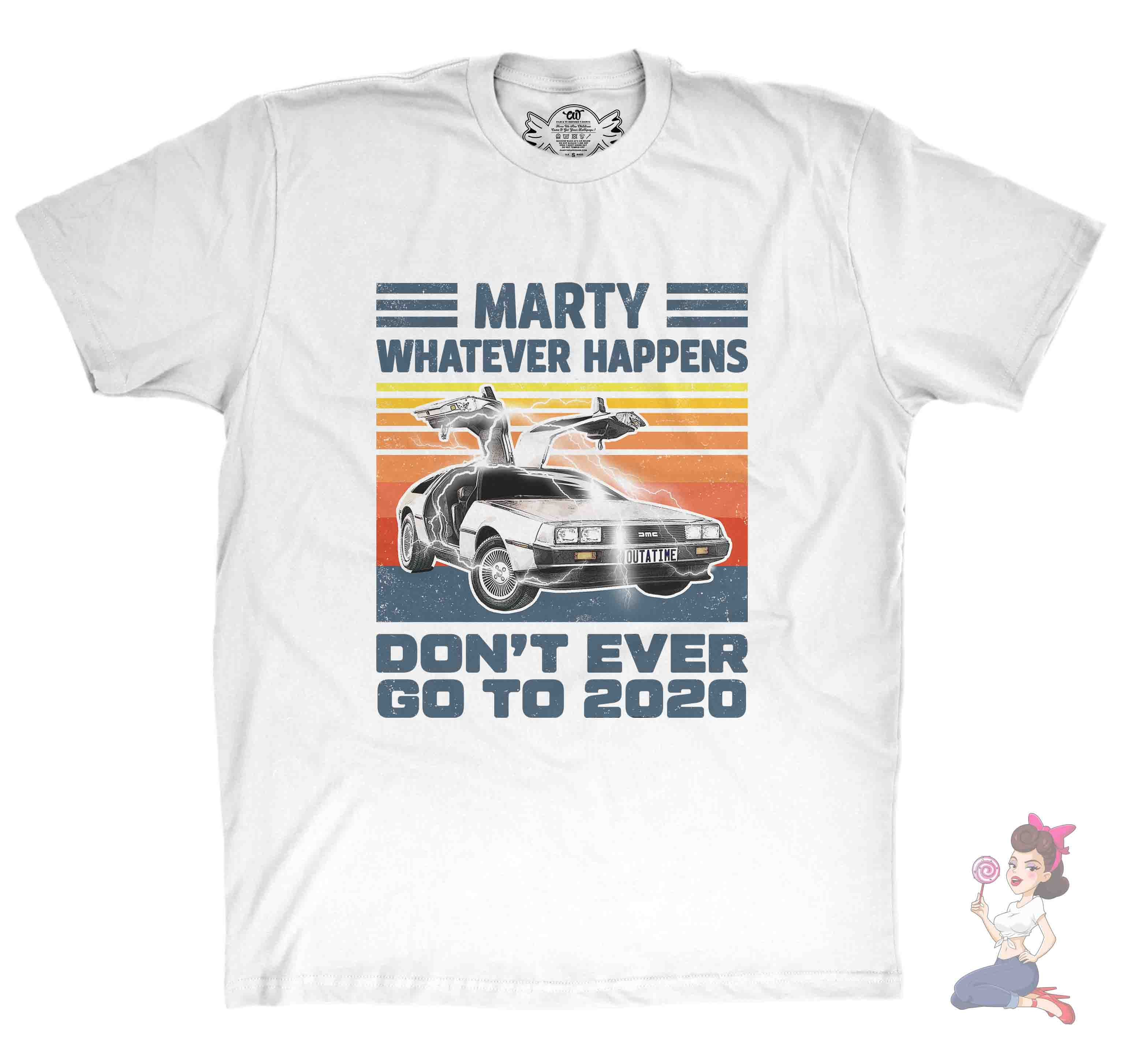 Back To The Future Marty Mcfly Whatever Happens t-shirt