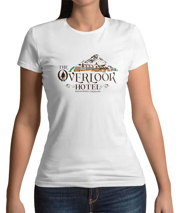 Thumbnail: The Shining Overlook Hotel A New Beginning women's white t-shirt