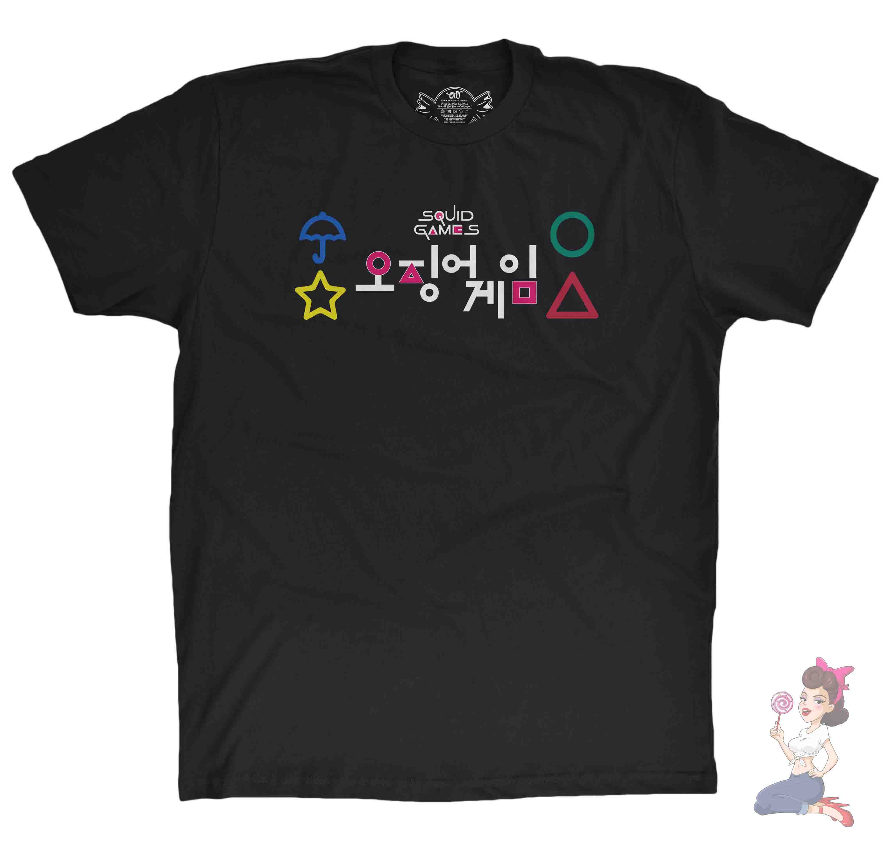 Squid Games Shapes t-shirt