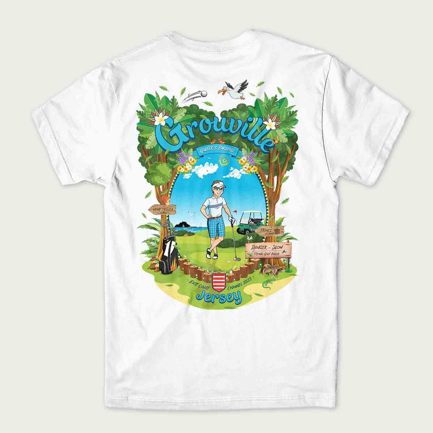 Jersey Channel Islands Grouville t-shirt