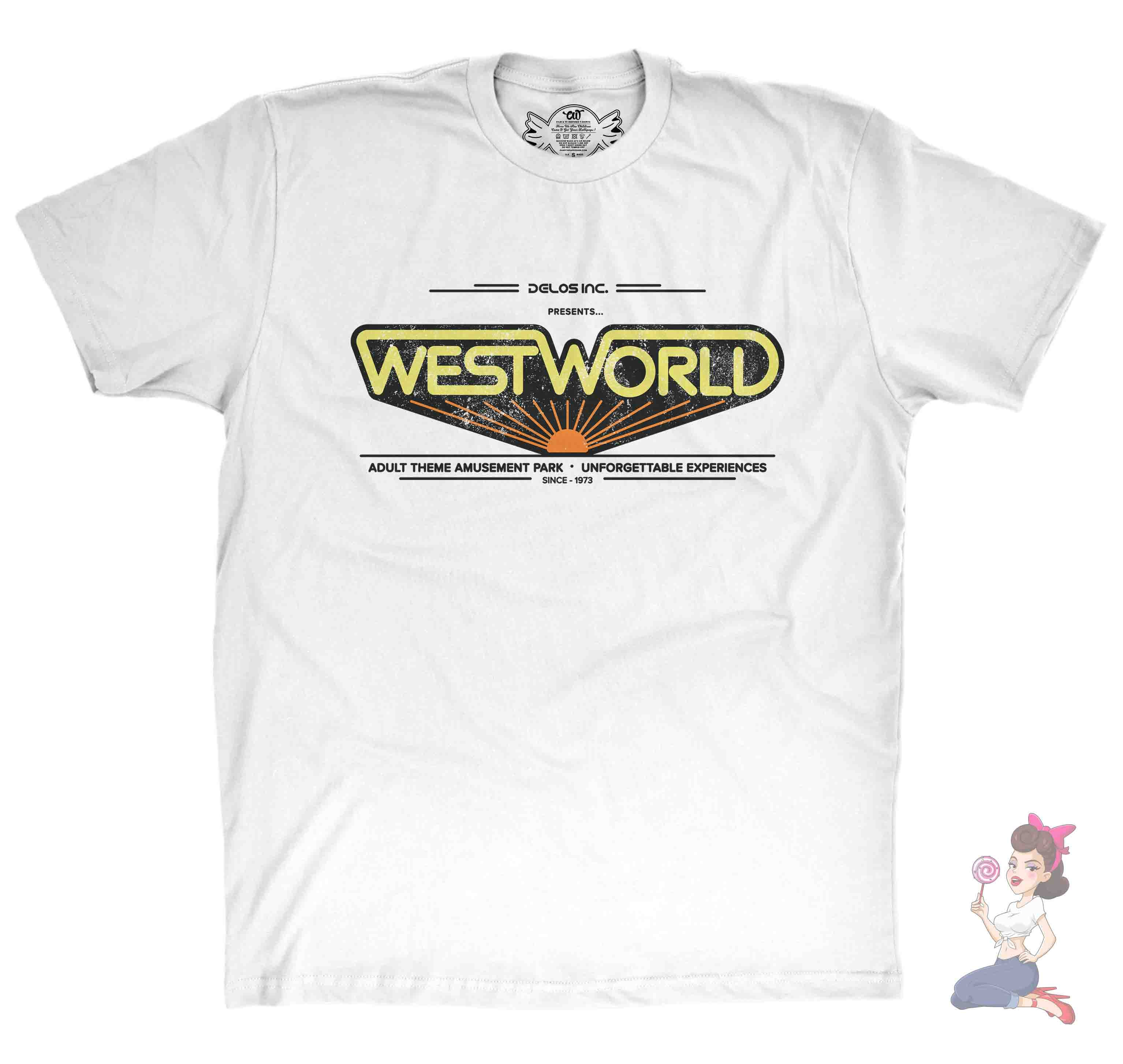 Westworld t shirt clearance