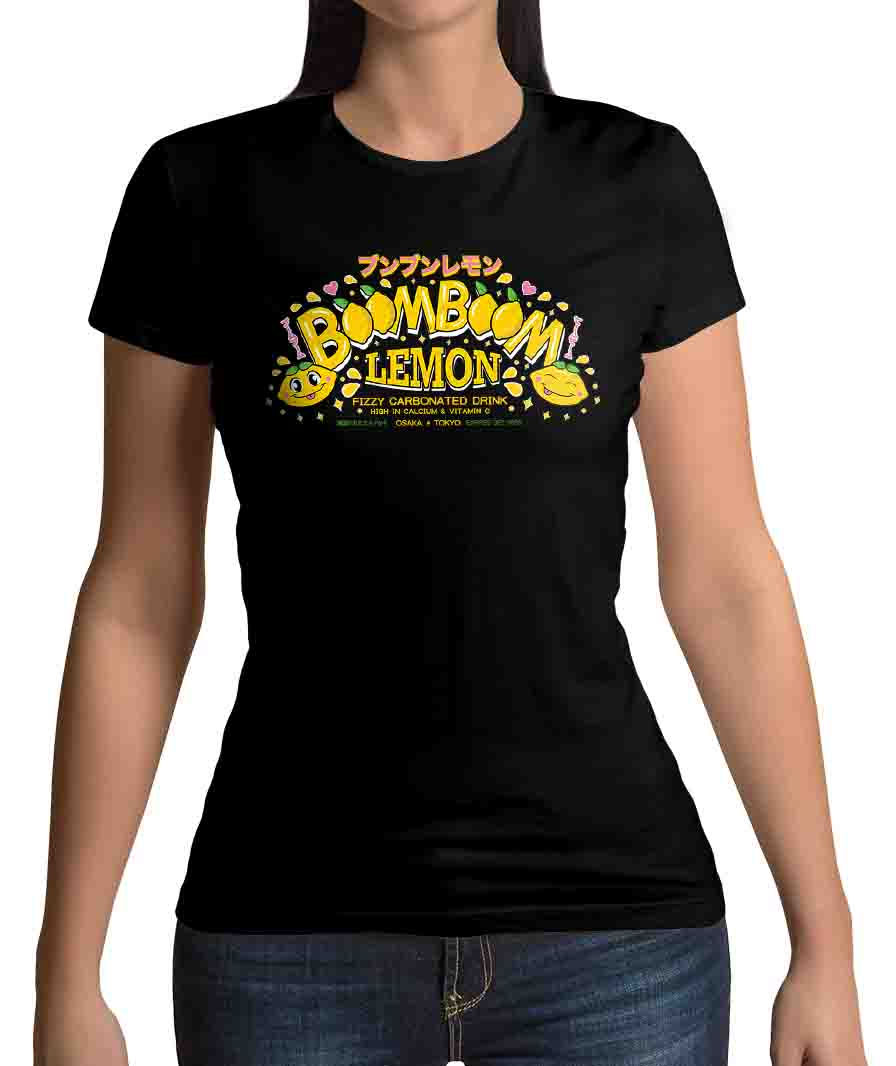 Thumbnail: Kate 2021 boom boom lemon female black t-shirt
