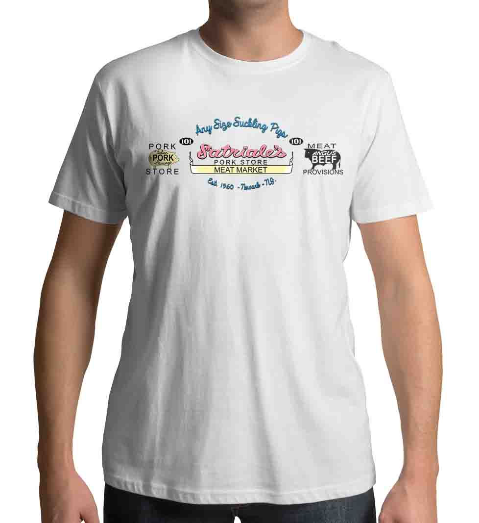 Thumbnail: Satriale's Pork Meat and  Pork Store Men's  White t-shirt
