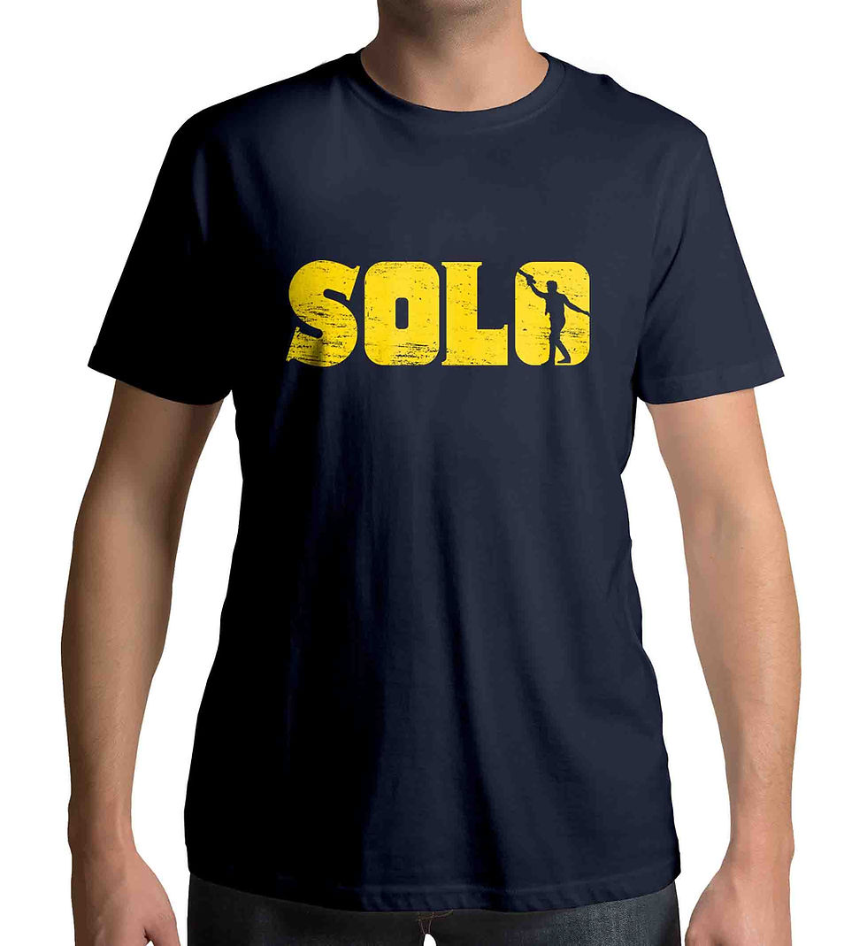 Thumbnail: Star Wars Han Solo Men's Navy t-shirt