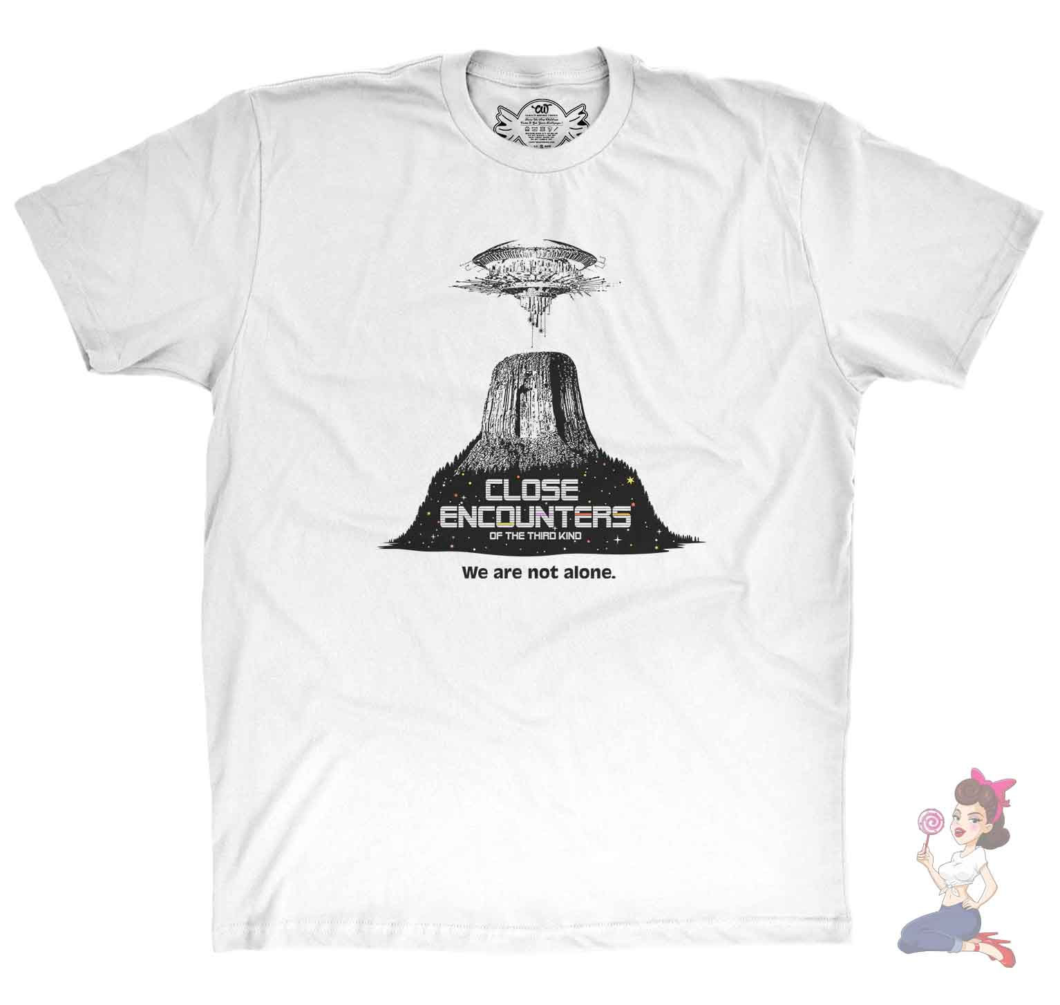 close encounters we are not alone t-shirt